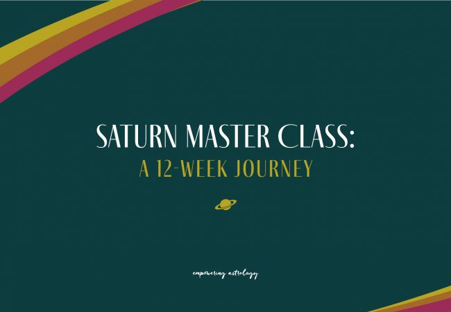 Saturn Master Class: A 12-Week Journey