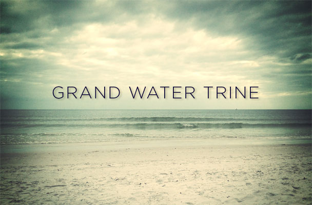 While the Grand Water Trine will be exact on July 17, 2013, we will feel its effects into August.