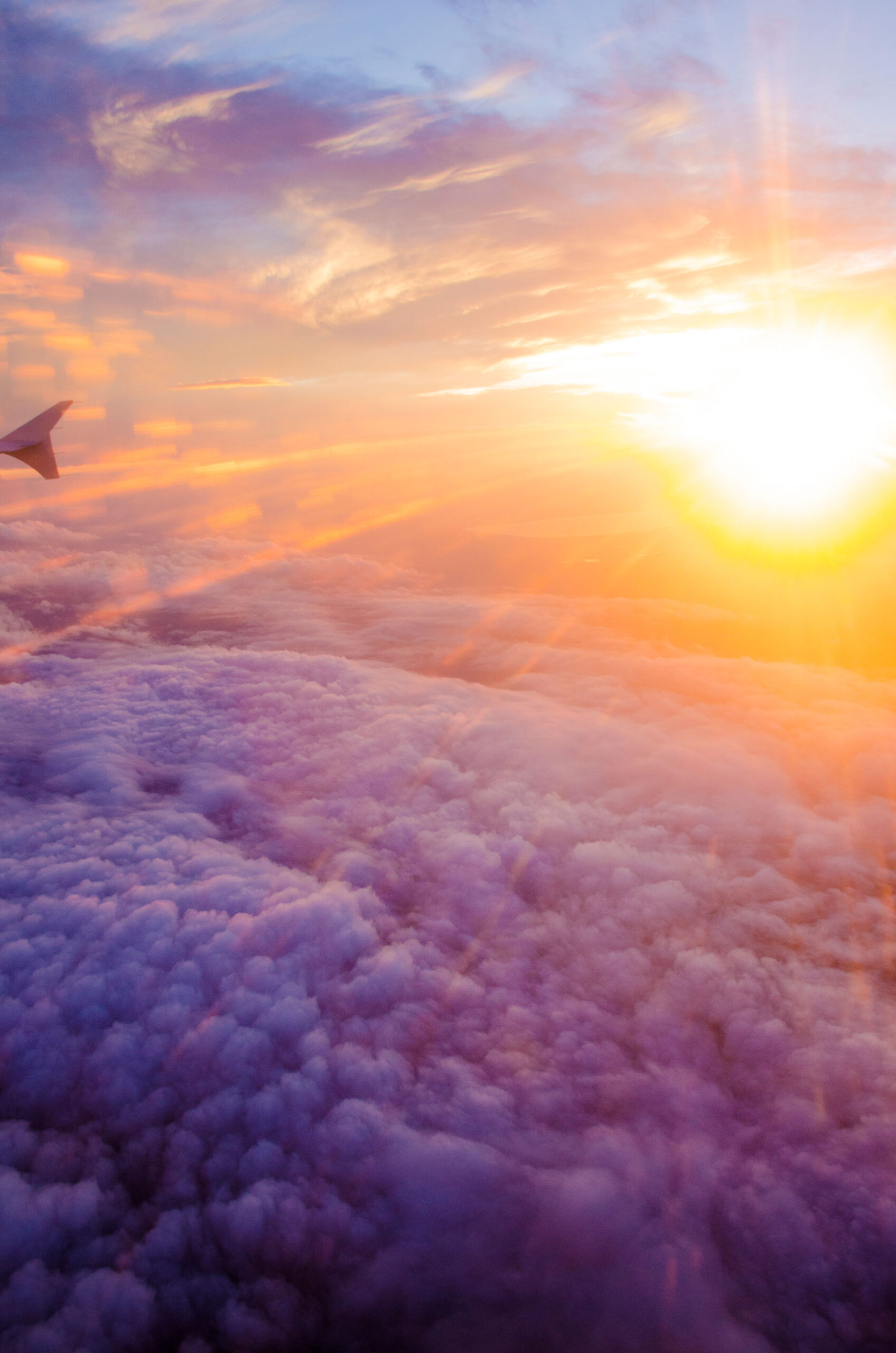 View from the airplane.
