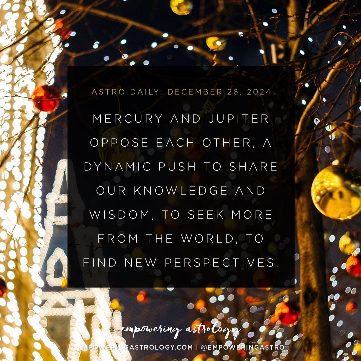 January 2025 Empowering Astrology