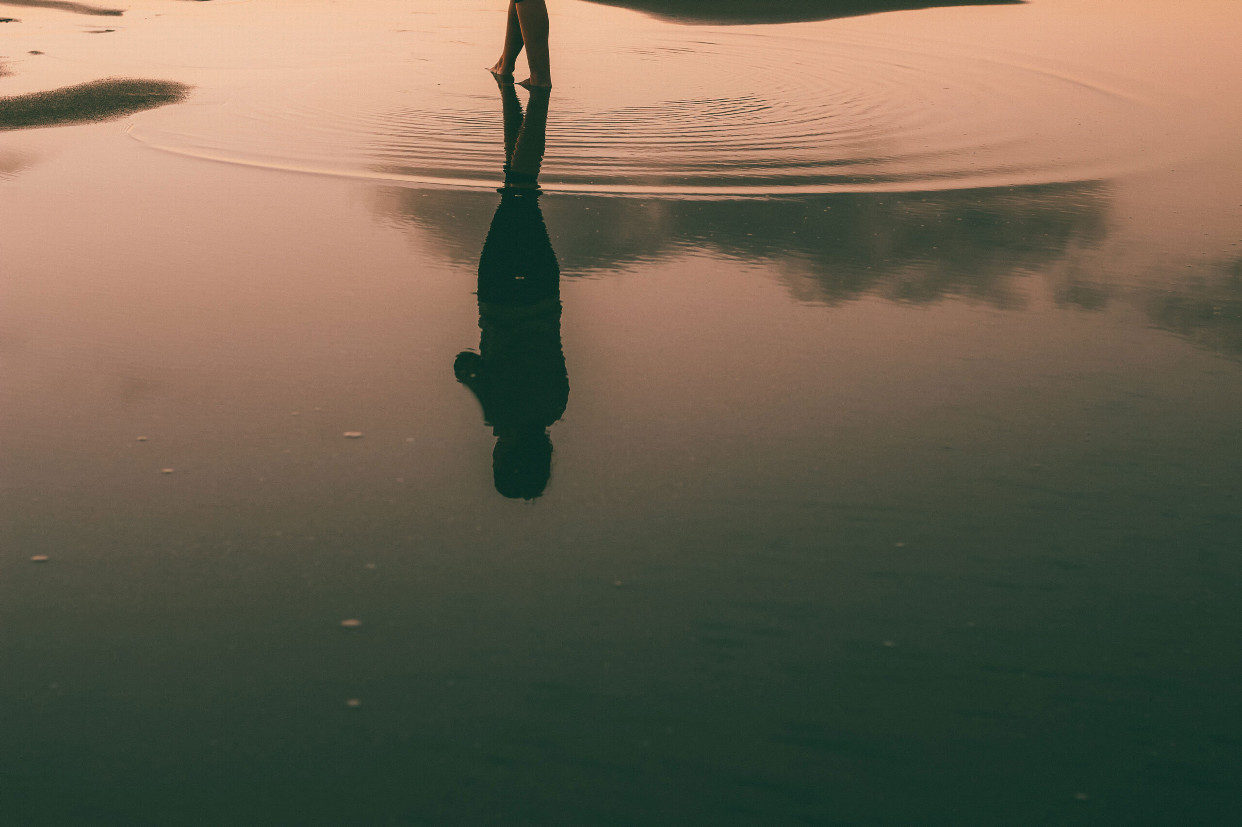 Walking on water ripples