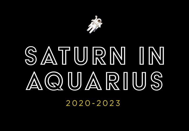 Webinar: Saturn in Aquarius, 2020-2023