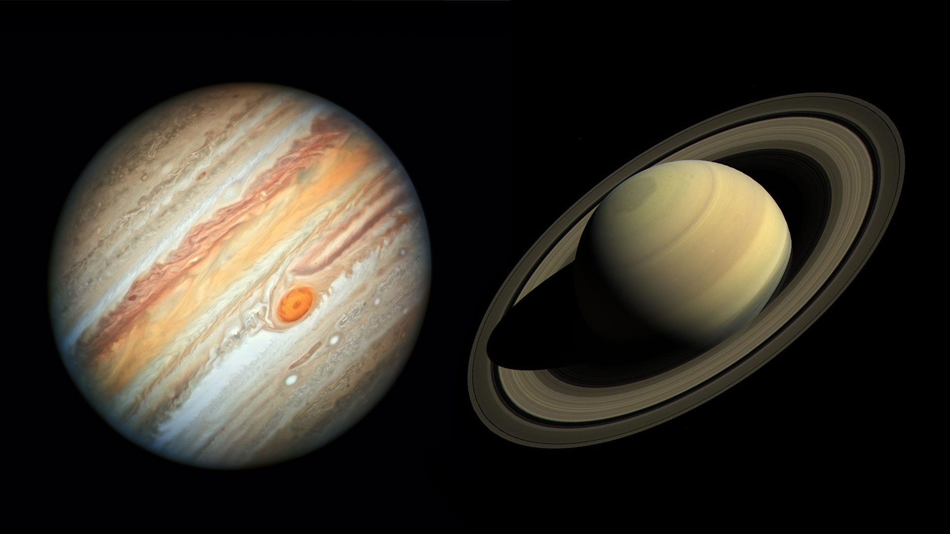 Jupiter conjunct Saturn