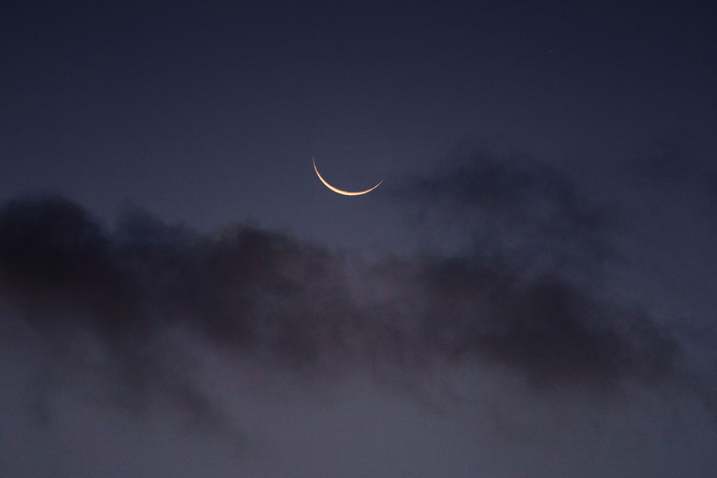 Crescent moon