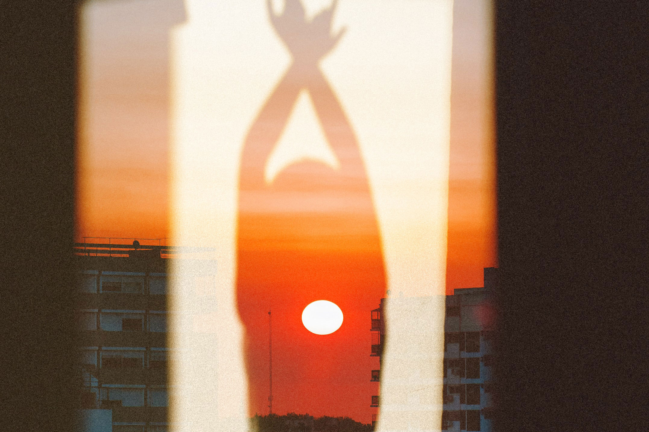 Sun in reflection