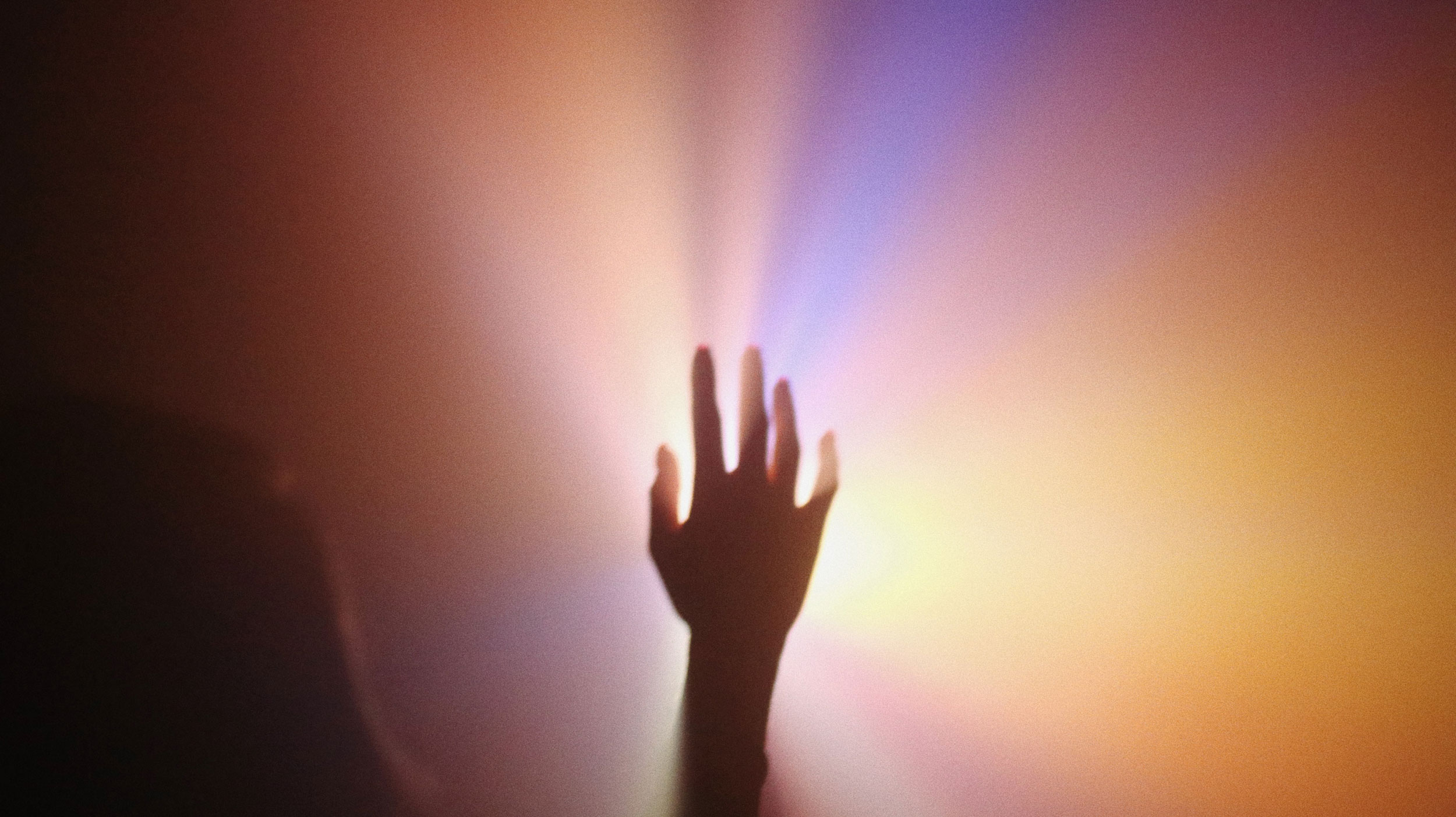 Hand in light