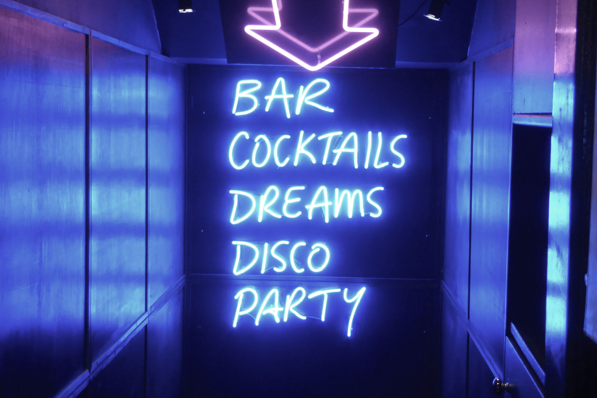 Neon sign