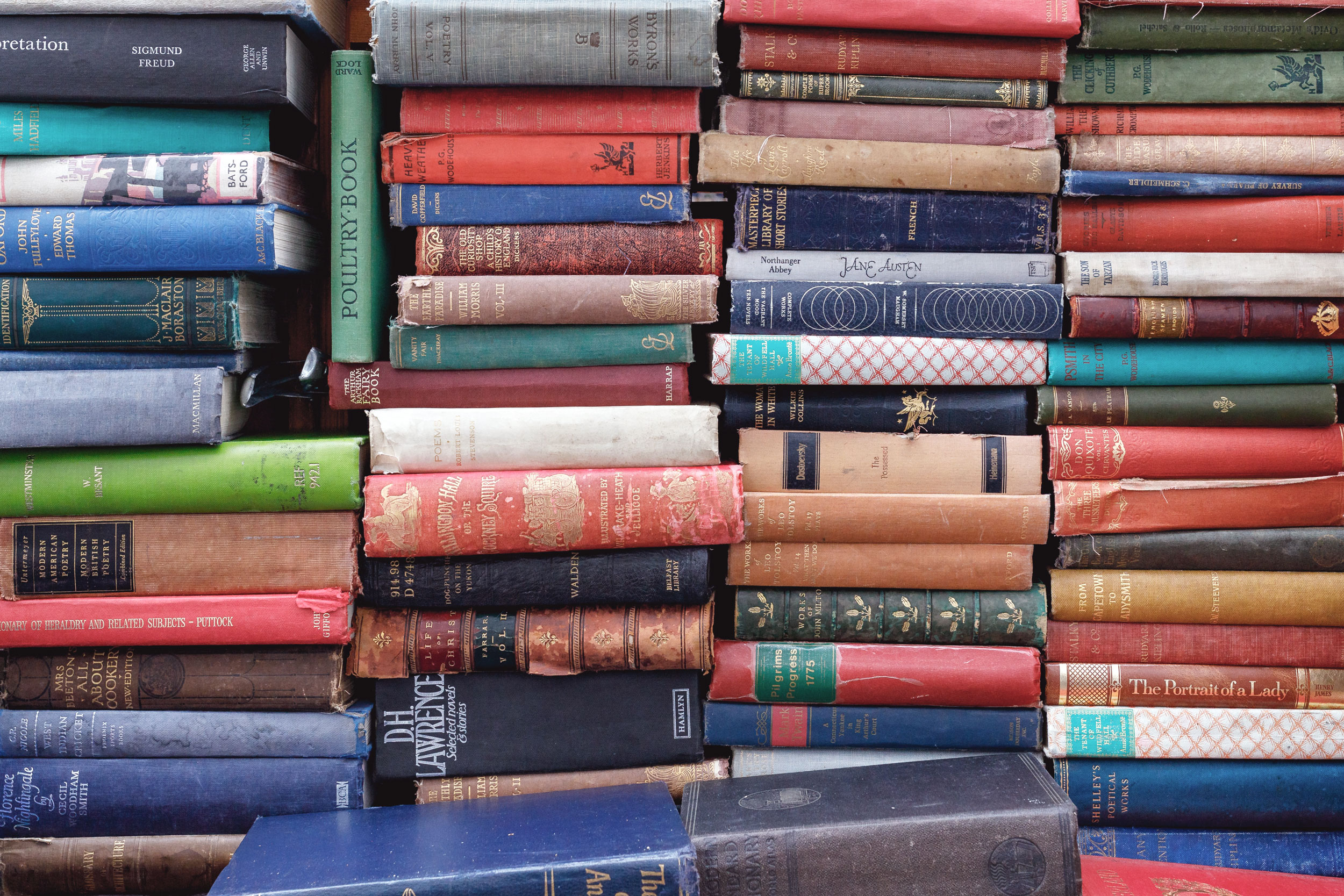 Stacks of books