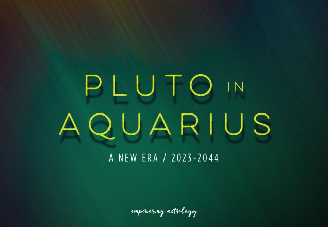 Webinar — Pluto in Aquarius: A New Era