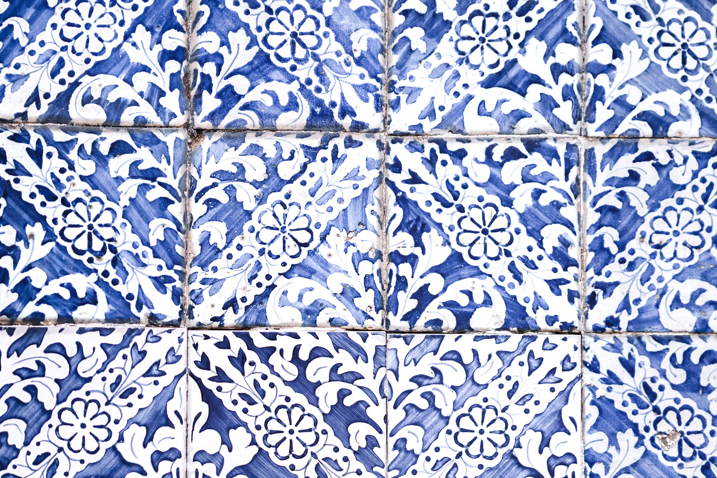 Lisbon blue and white tile. Photo by Annie Spratt on Unsplash