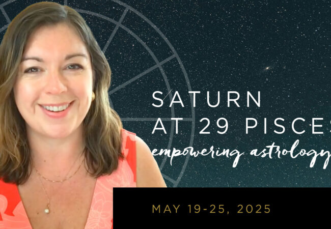 Video: The Astrology of May 19-25, 2025