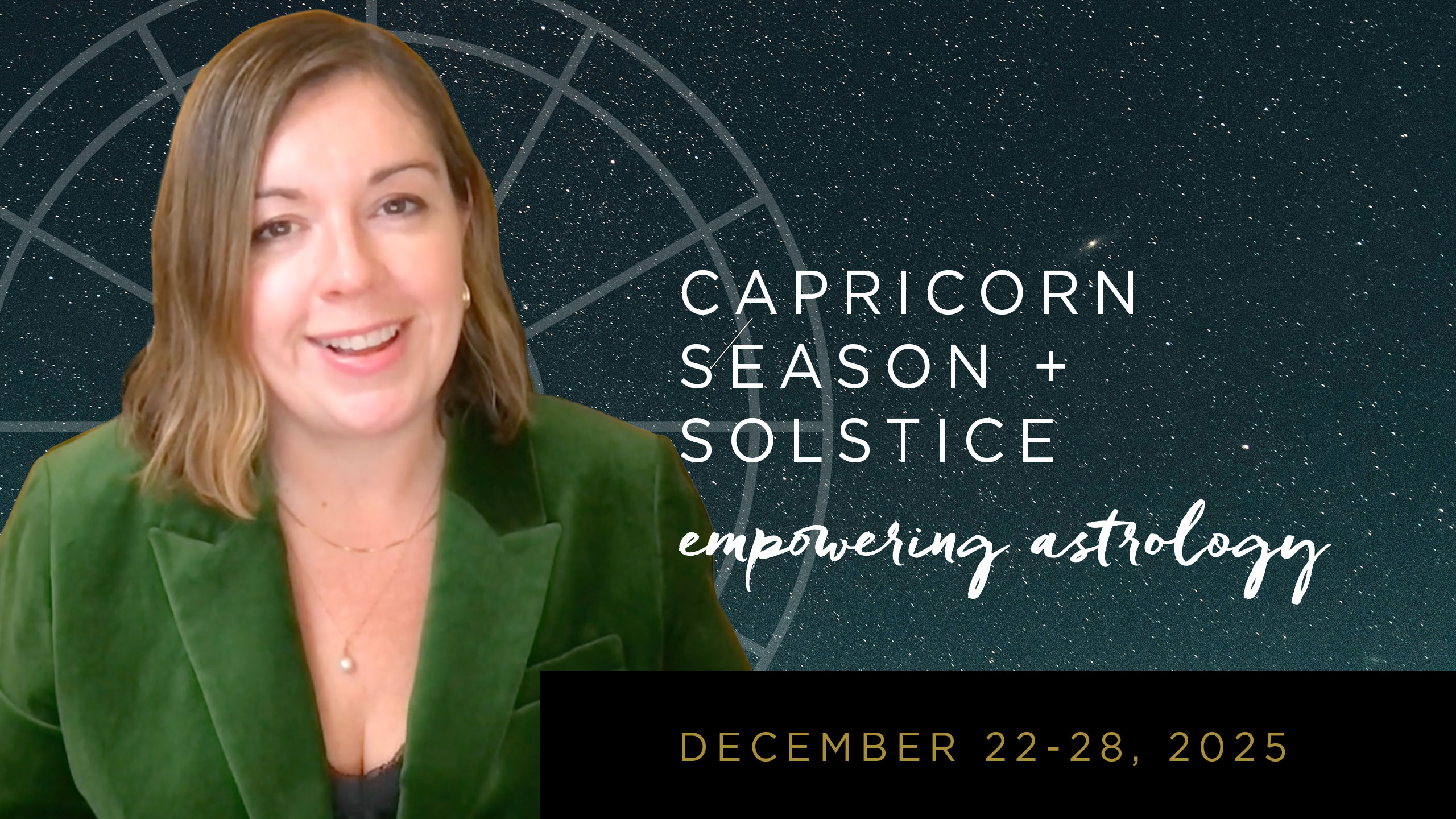 Video: The Astrology of December 22-28, 2025